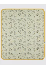 Baby Blanket and Swaddle 0-24 Months Mustard - Package Baby Blanket and Swaddle 0-24 Months Mustard - Package