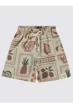 Boy Shorts 2-5 Years Old Stone Color - Package