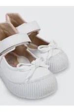 Girls Flat Shoes Size 21-25 White - Package Civil