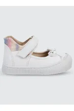 Girls Flat Shoes Size 21-25 White - Package Civil