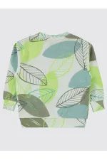 Boys Sweatshirt 2-5 Years Old Light Almond Green - Package Boys Sweatshirt 2-5 Years Old Light Almond Green - Package