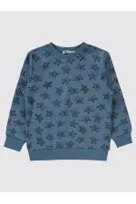 Erkek Çocuk Sweatshirt 2-5 Yaş İndigo - Paket