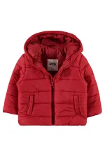 Manteau garçon 2-5 ans Rouge - Paquet