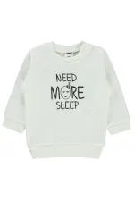 Baby Sweatshirt 0-24 Months Ecru - Pack