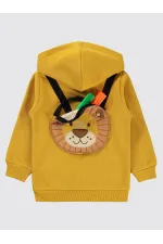 Erkek Çocuk Hırka 2-5 Yaş Hardal - Paket Erkek Çocuk Hırka 2-5 Yaş Hardal - Paket