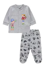 Baby Pajama Set 0-24 Months Karmelange - Package Baby Pajama Set 0-24 Months Karmelange - Package