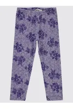 Collants Fille 6-9 Ans Violet - Pack