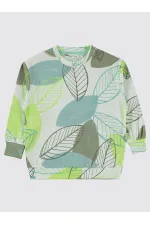 Boys Sweatshirt 2-5 Years Old Light Almond Green - Package Boys Sweatshirt 2-5 Years Old Light Almond Green - Package