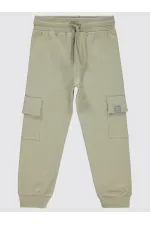 Pantalon de survêtement pour garçon 10-13 ans, gris doux - Pack