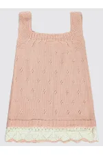 Gilet et robe bébé 0-24 mois Saumon - Paquet