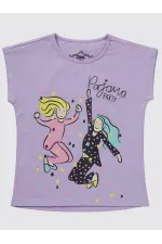 Girls Pajama Set 6-9 Years Old Digital Lavender - Package Girls Pajama Set 6-9 Years Old Digital Lavender - Package