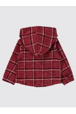 Girl's Shirt 2-5 Years Old Burgundy - Package