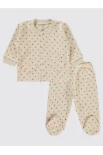 Ensemble pyjama bébé 0-24 mois Ivoire - Paquet