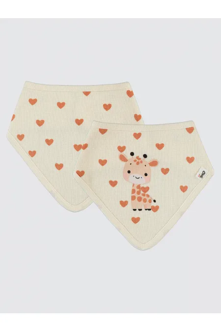 Baby Bib 0-24 Months Ivory - Pack Baby Bib 0-24 Months Ivory - Pack