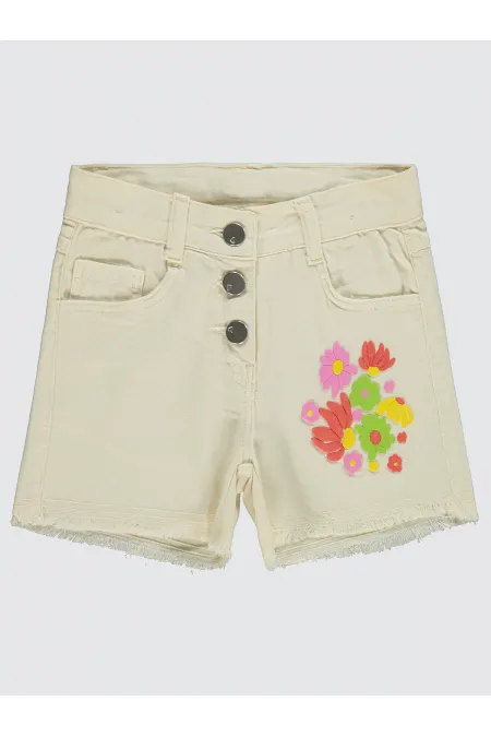 Kız Çocuk Şort 2-5 Yaş Bej - Paket Kız Çocuk Şort 2-5 Yaş Bej - Paket