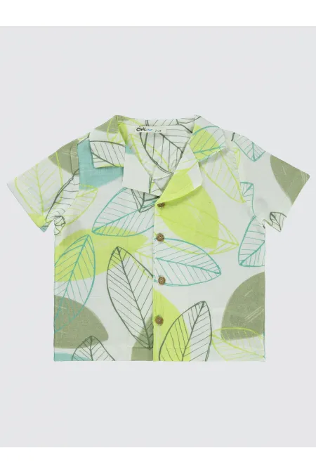 Erkek Çocuk Gömlek 2-5 Yaş Açık Çağla Yeşili - Paket Erkek Çocuk Gömlek 2-5 Yaş Açık Çağla Yeşili - Paket