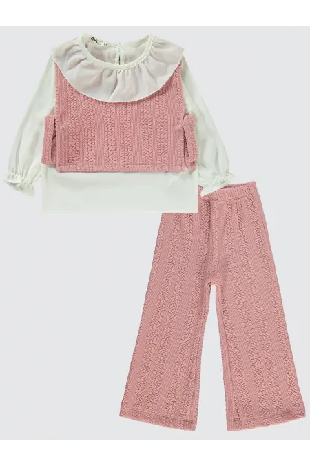 Girls' Set 2-5 Years Old Powder - Package Girls' Set 2-5 Years Old Powder - Package