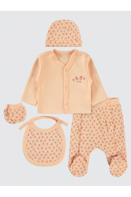 Baby Bodysuit Sets Premature Soft Peach - Package Baby Bodysuit Sets Premature Soft Peach - Package