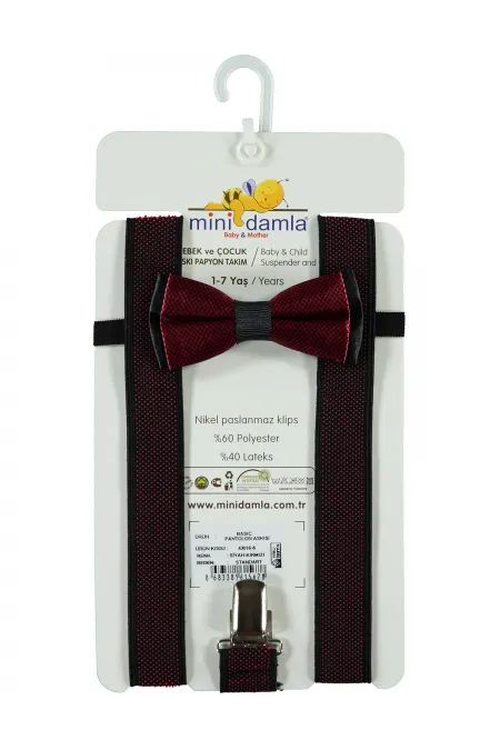 DT & FMCG Belt and Suspenders Other Black-Red - Package Civil DT & FMCG Belt and Suspenders Other Black-Red - Package Civil