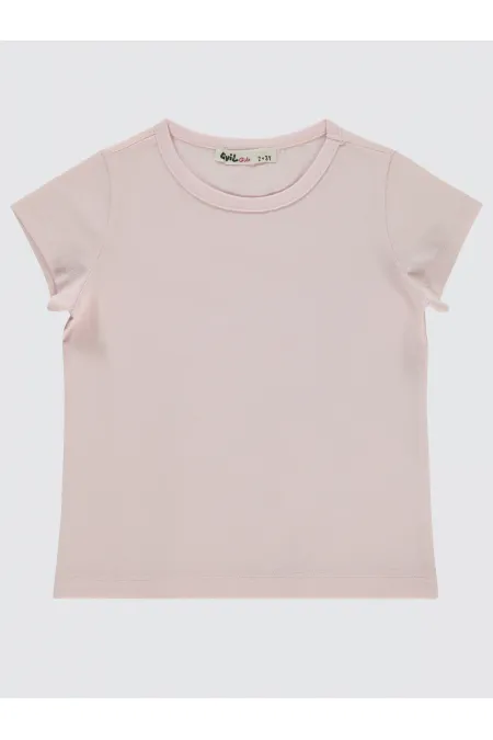 Girl's T-Shirt 2-5 Years Old Pink Sherbet - Package Girl's T-Shirt 2-5 Years Old Pink Sherbet - Package