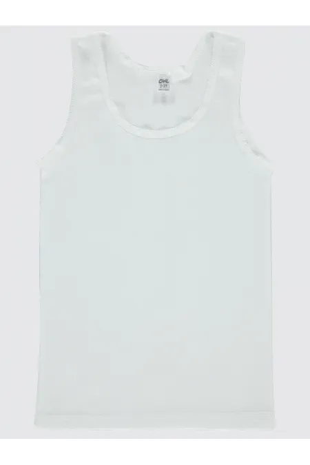 Kız Çocuk Atlet 2-9 Yaş Beyaz - Paket