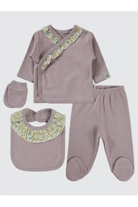 Baby Bodysuit Sets 0-24 Months Soft Lilac - Package Baby Bodysuit Sets 0-24 Months Soft Lilac - Package