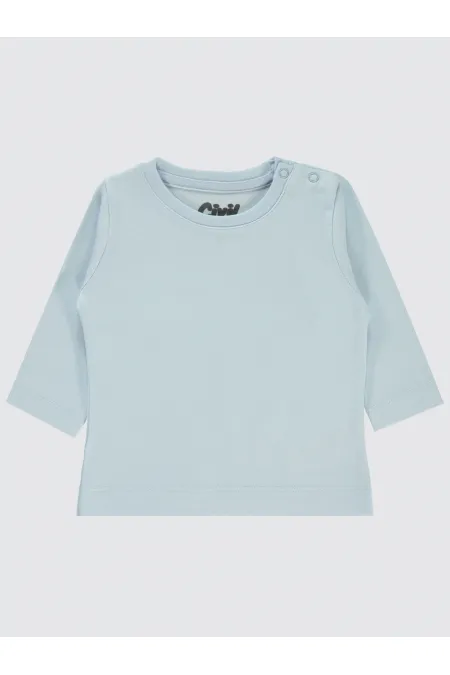 Baby Sweatshirt 0-24 Months Blue - Pack Baby Sweatshirt 0-24 Months Blue - Pack