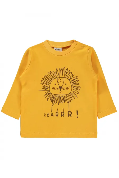 Bebek Sweatshirt 0-24 Ay Hardal - Paket Bebek Sweatshirt 0-24 Ay Hardal - Paket