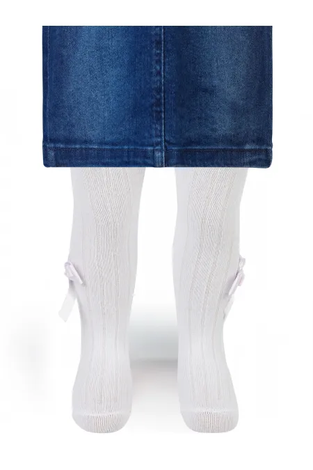 Bebek Külotlu Çorap 0-24 Ay Beyaz - Paket Bebek Külotlu Çorap 0-24 Ay Beyaz - Paket