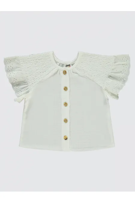 Bebek Gömlek 0-24 Ay Ekru - Paket