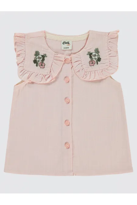 Bebek Gömlek 0-24 Ay Pudra - Paket