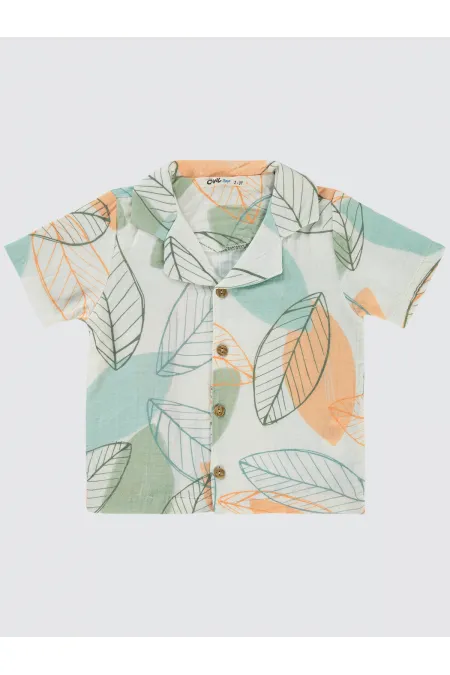 Erkek Çocuk Gömlek 2-5 Yaş Mercan - Paket Erkek Çocuk Gömlek 2-5 Yaş Mercan - Paket