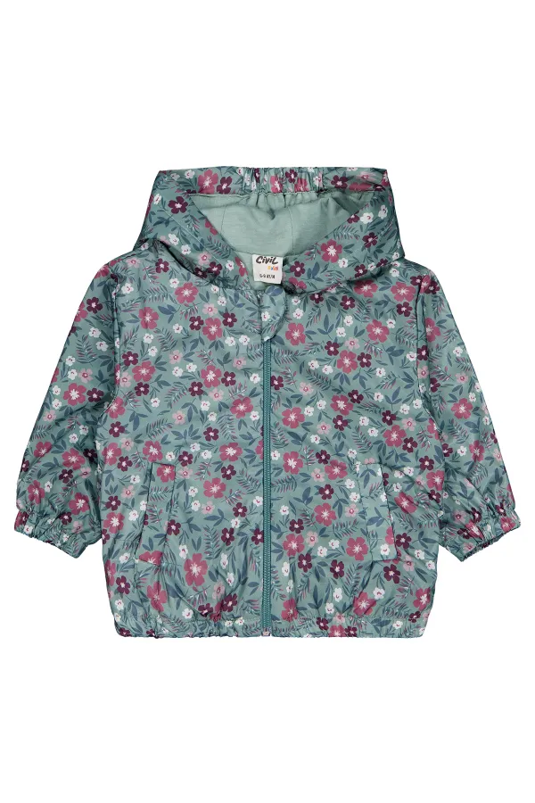 Baby Raincoat 0-24 Months Green - Package