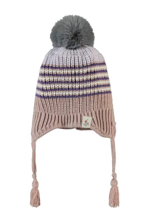 Ensembles écharpe, bonnet et gants pour filles de 2 à 5 ans Poudre - Paquet Ensembles écharpe, bonnet et gants pour filles de 2 à 5 ans Poudre - Paquet