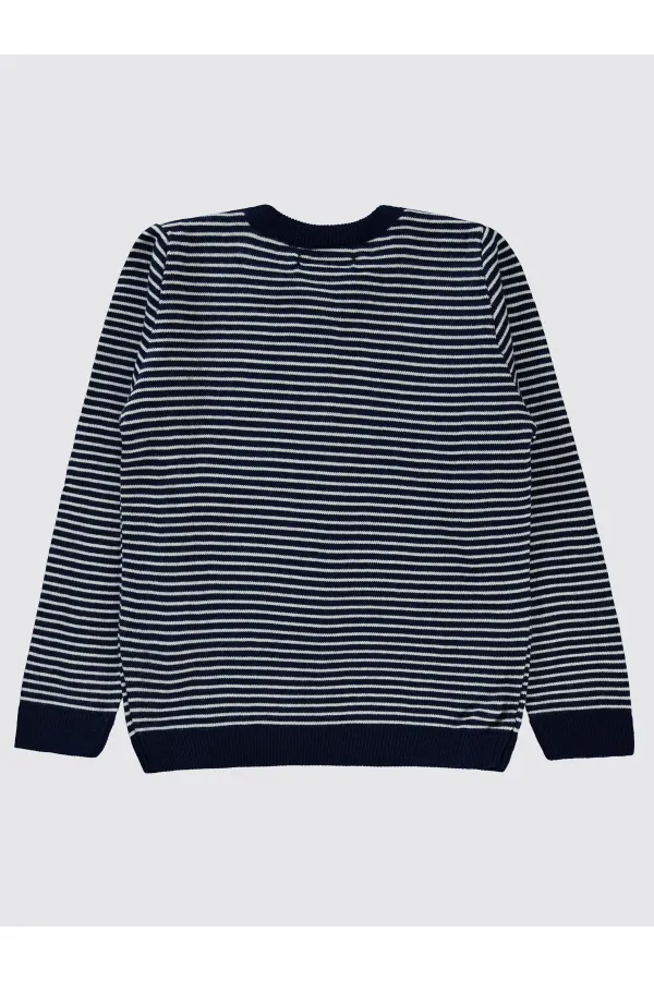 Girl Cardigan 6-9 Years Old Navy Blue - Package Girl Cardigan 6-9 Years Old Navy Blue - Package
