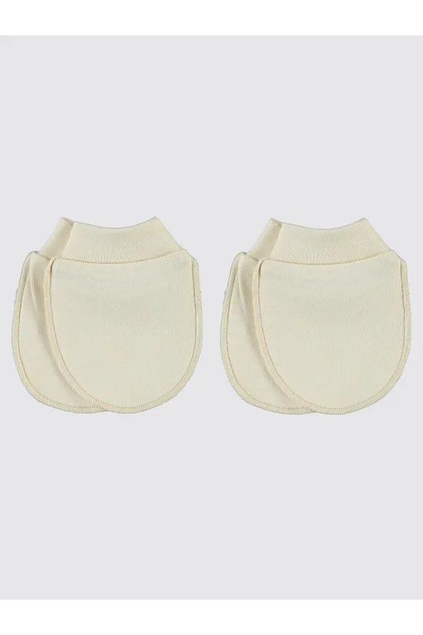 Gants bébé 0-24 mois Ivoire - Pack