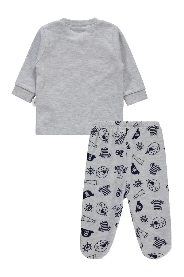 Baby Pajama Set 0-24 Months Karmelange - Package Baby Pajama Set 0-24 Months Karmelange - Package