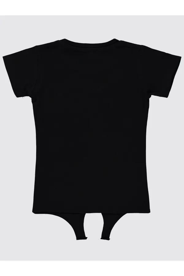 Kız Çocuk Tişört 6-9 Yaş Siyah - Paket Kız Çocuk Tişört 6-9 Yaş Siyah - Paket