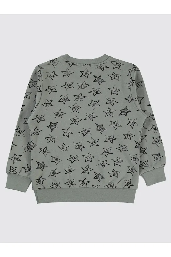 Boy Sweatshirt 2-5 Years Gray - Pack