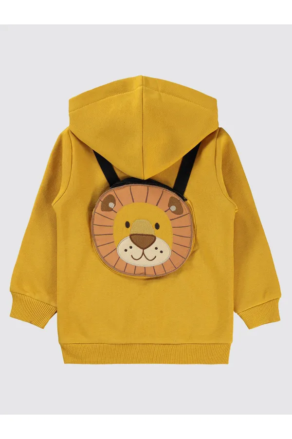 Erkek Çocuk Hırka 2-5 Yaş Hardal - Paket Erkek Çocuk Hırka 2-5 Yaş Hardal - Paket