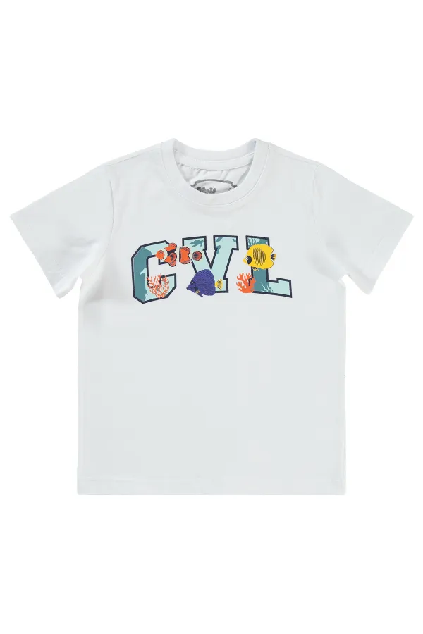 Boy T-Shirt 2-5 Years White - Pack