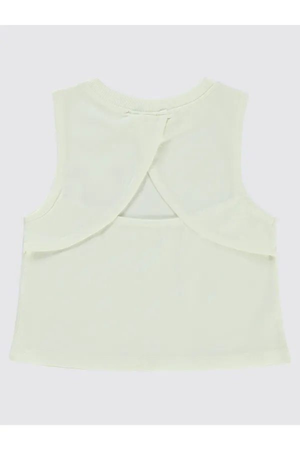 T-shirt fille 2-5 ans écru - Paquet