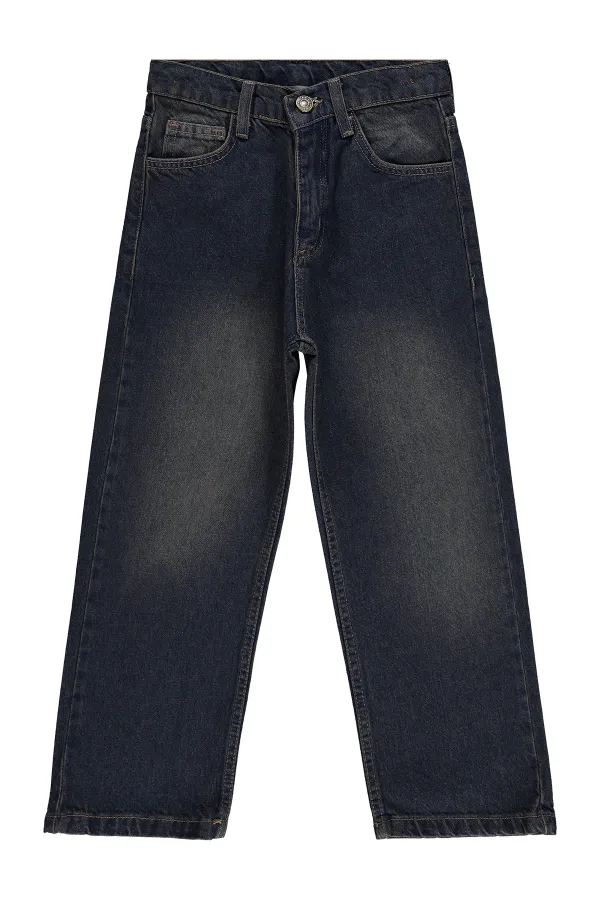 Erkek Çocuk Pantolon Kot 10-13 Yaş Bakır Tint - Paket