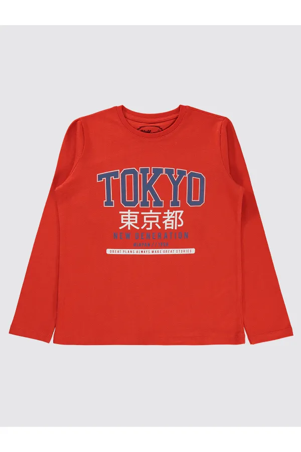 Boy Sweatshirt 10-13 Years Pomegranate - Package