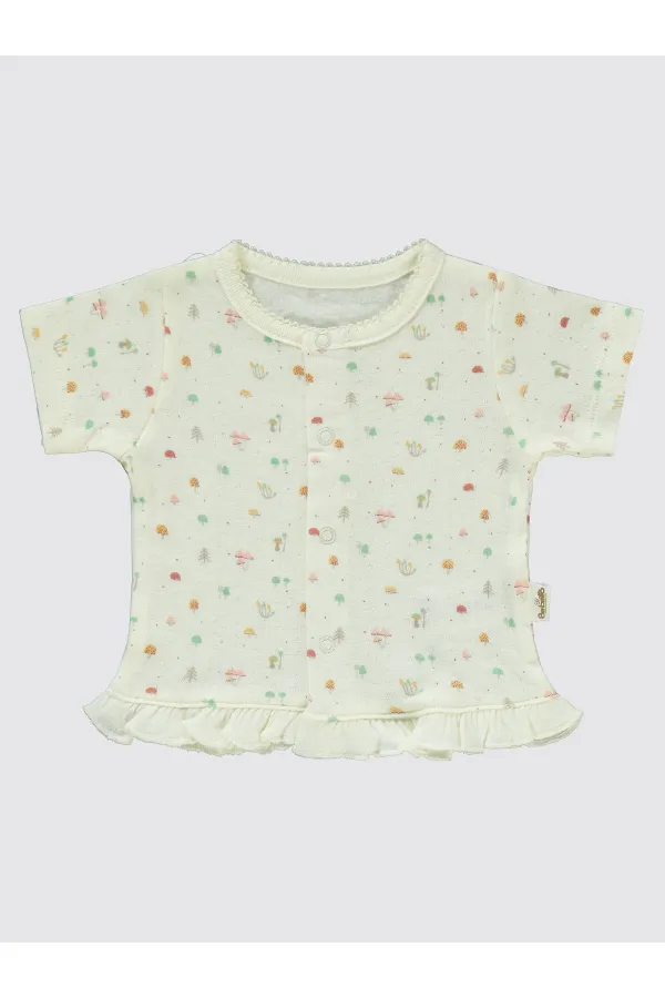 Bebek Pijama Takımı 0-24 Ay Gül Kurusu - Paket