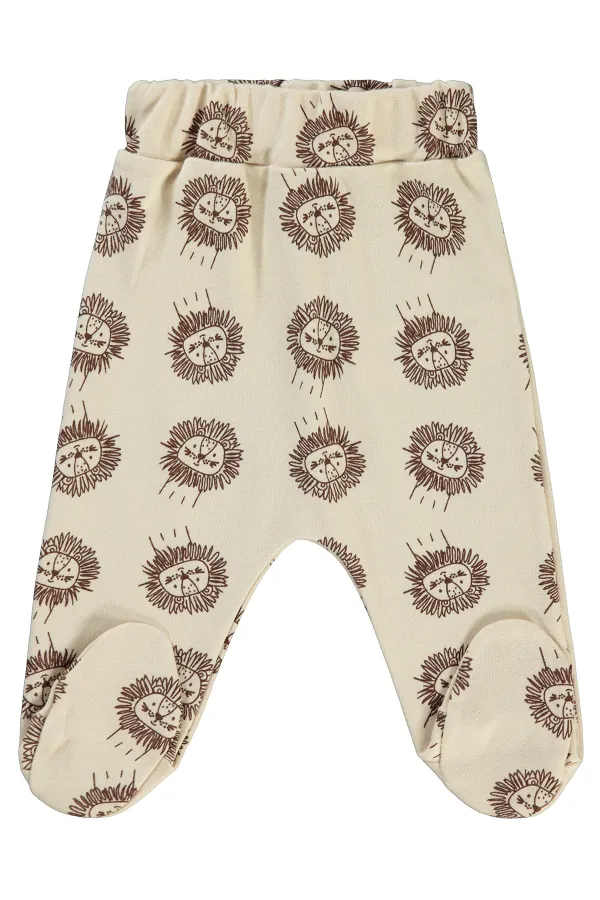 Grenouillère bébé 0-24 mois beige - Paquet