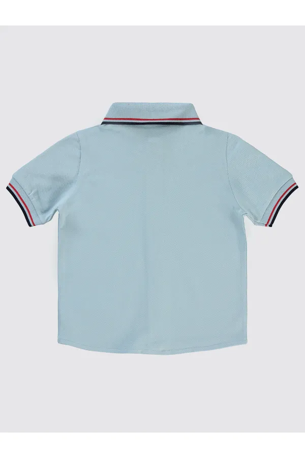 Chemise garçon 2-5 ans bleu doux - Paquet