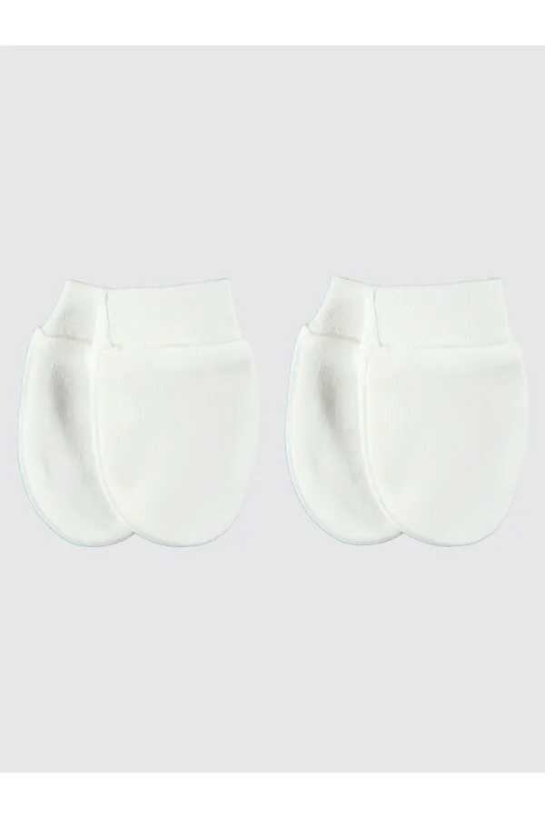 Gants bébé 0-24 mois écru - Pack