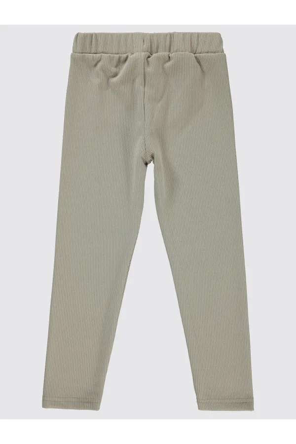 Collants Fille 6-9 Ans Beige - Paquet