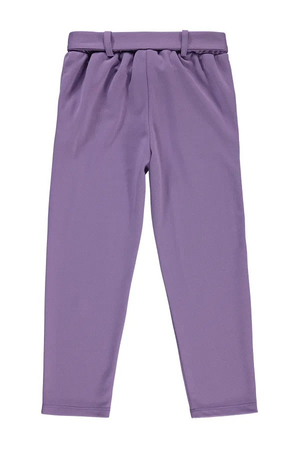 Girl's Trousers 6-9 Years Old Light Purple - Package Girl's Trousers 6-9 Years Old Light Purple - Package